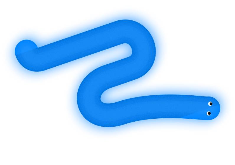 blue snake python